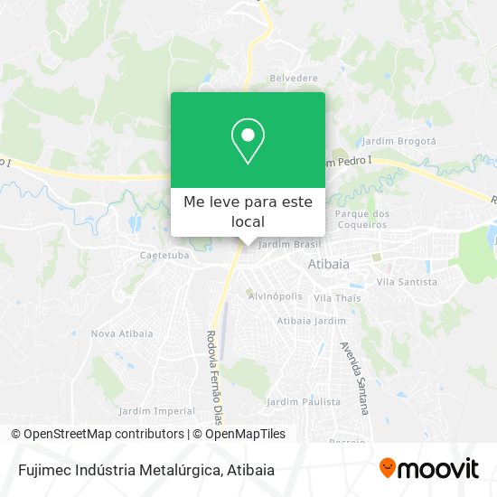 Fujimec Indústria Metalúrgica mapa