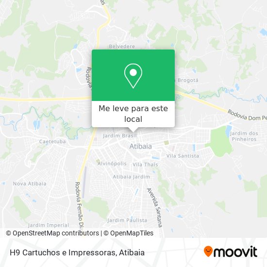 H9 Cartuchos e Impressoras mapa