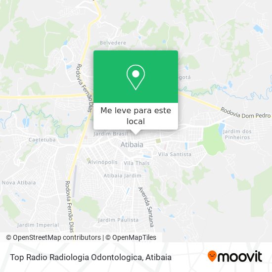 Top Radio Radiologia Odontologica mapa