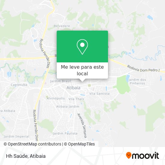 Hh Saúde mapa