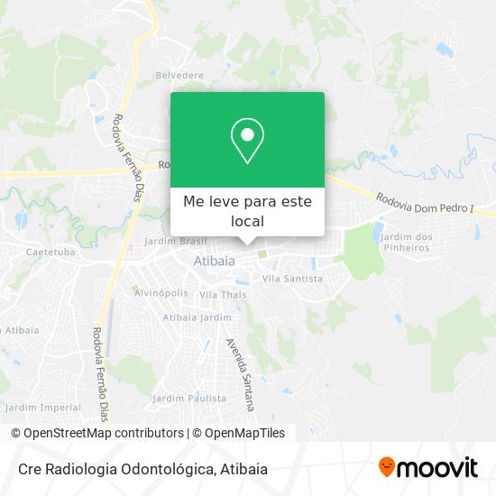 Cre Radiologia Odontológica mapa