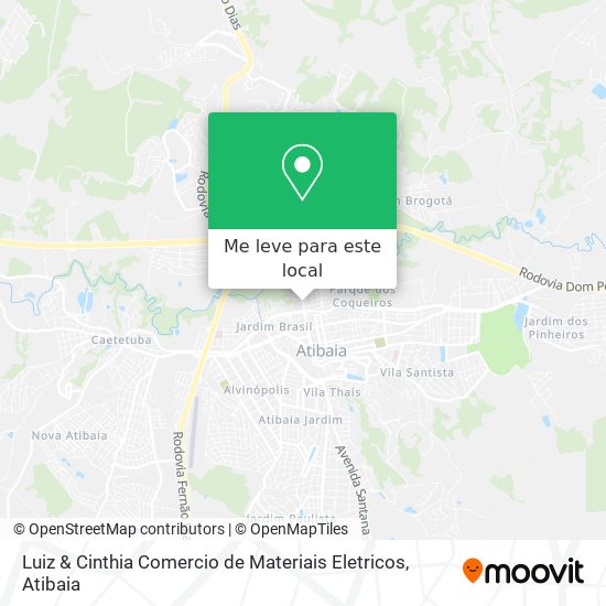Luiz & Cinthia Comercio de Materiais Eletricos mapa