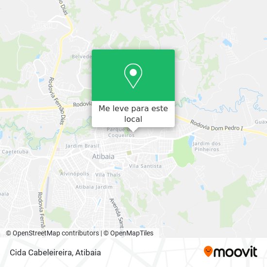 Cida Cabeleireira mapa