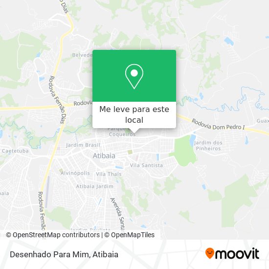 Desenhado Para Mim mapa