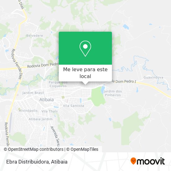 Ebra Distribuidora mapa