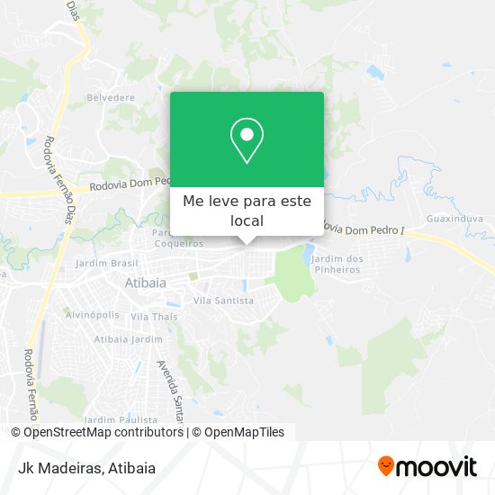 Jk Madeiras mapa