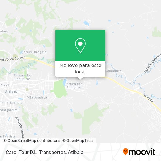 Carol Tour D.L. Transportes mapa