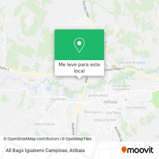 All Bags Iguatemi Campinas mapa