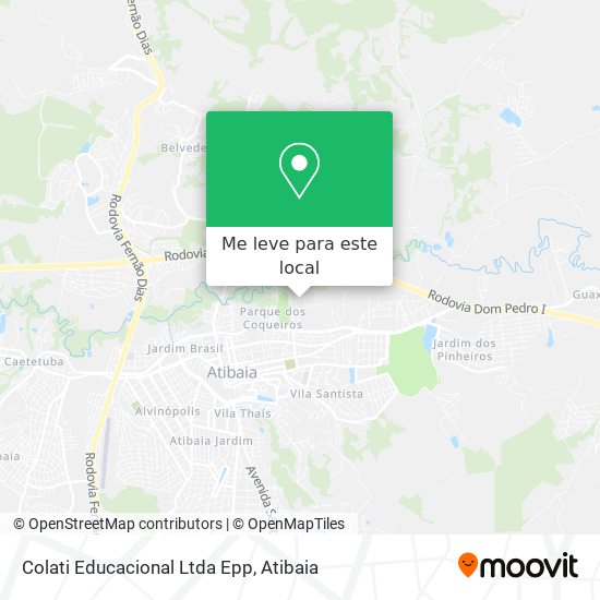 Colati Educacional Ltda Epp mapa