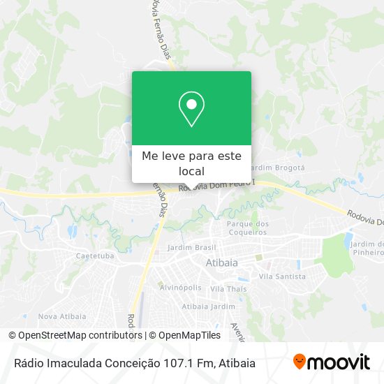 Rádio Imaculada Conceição 107.1 Fm mapa