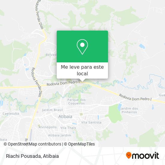 Riachi Pousada mapa