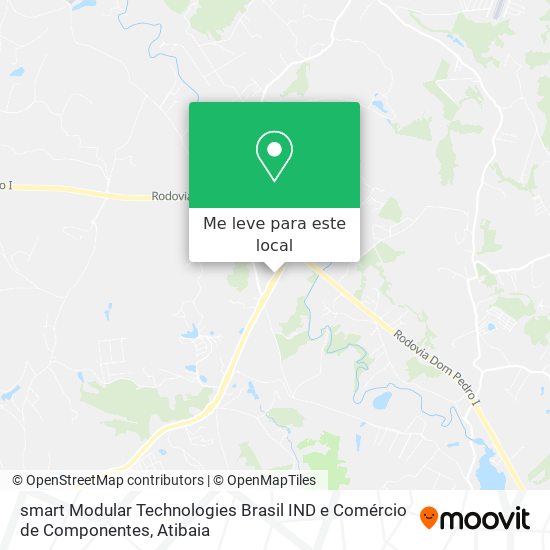 smart Modular Technologies Brasil IND e Comércio de Componentes mapa