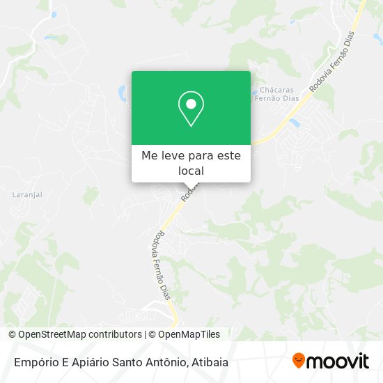 Empório E Apiário Santo Antônio mapa