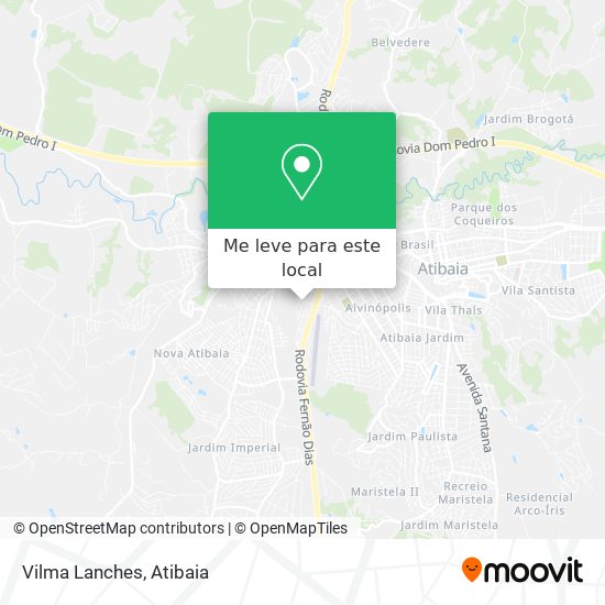 Vilma Lanches mapa