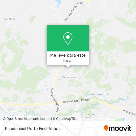 Residencial Porto Fino mapa