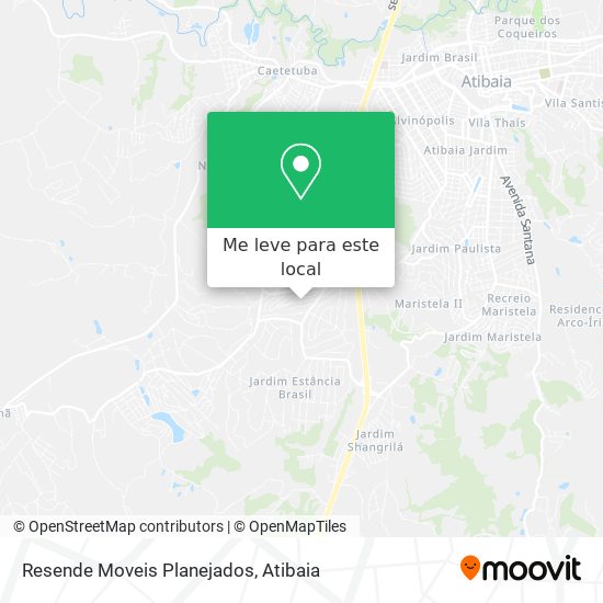 Resende Moveis Planejados mapa