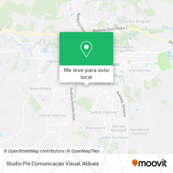 Studio Pix Comunicacao Visual mapa