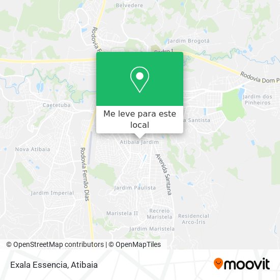 Exala Essencia mapa