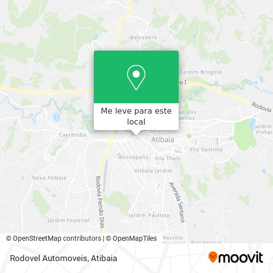 Rodovel Automoveis mapa