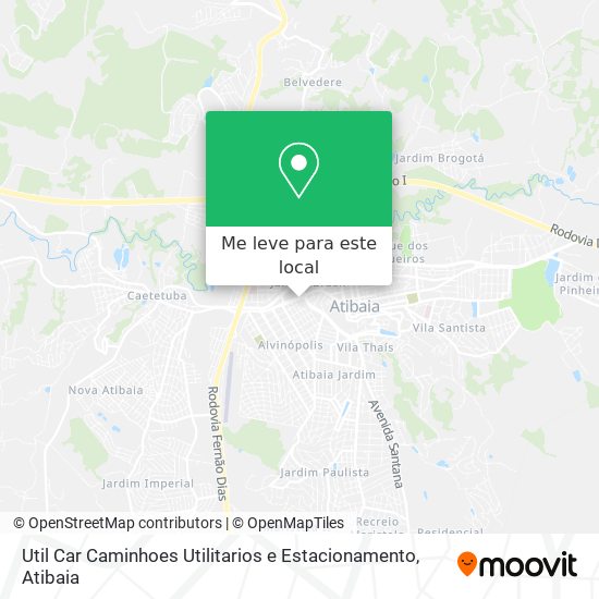 Util Car Caminhoes Utilitarios e Estacionamento mapa