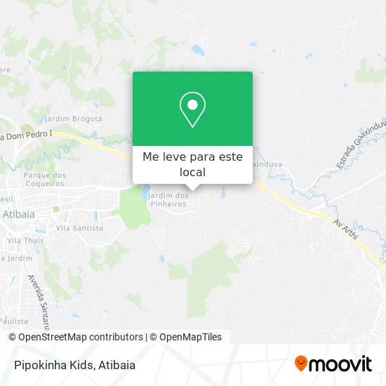 Pipokinha Kids mapa