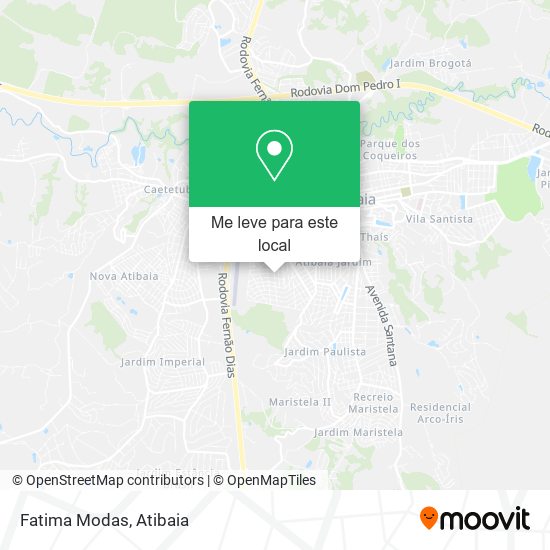 Fatima Modas mapa