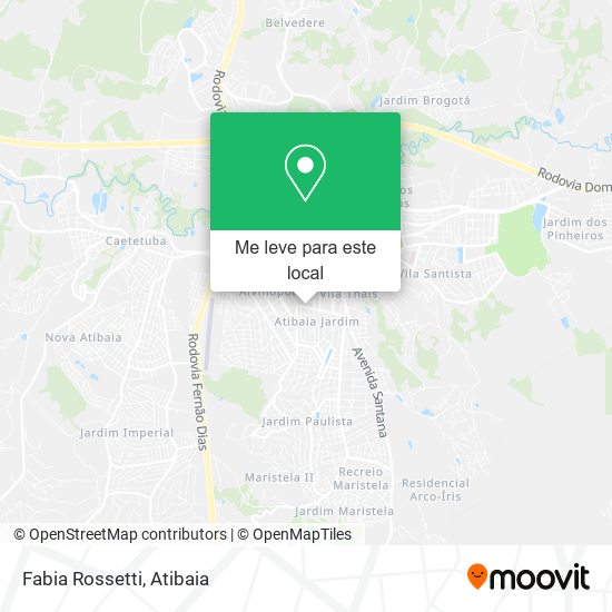 Fabia Rossetti mapa