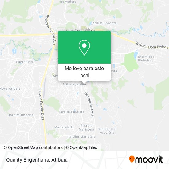 Quality Engenharia mapa