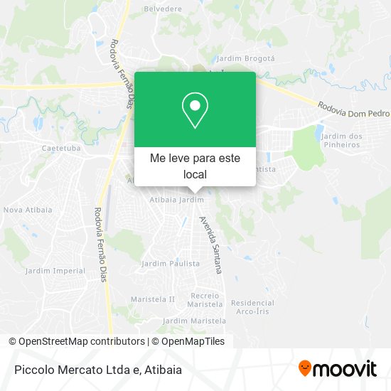 Piccolo Mercato Ltda e mapa