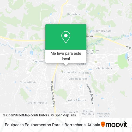 Equipecas Equipamentos Para a Borracharia mapa