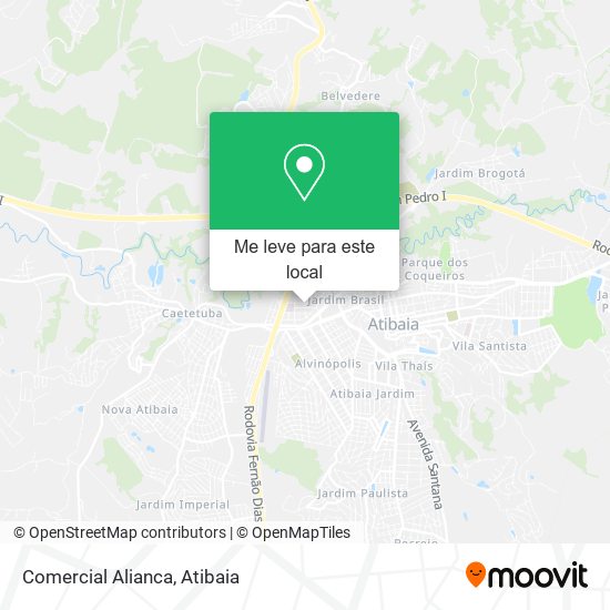 Comercial Alianca mapa