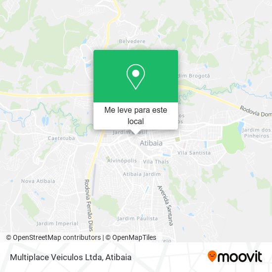 Multiplace Veiculos Ltda mapa