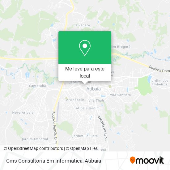 Cms Consultoria Em Informatica mapa