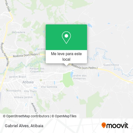 Gabriel Alves mapa