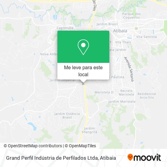 Grand Perfil Indústria de Perfilados Ltda mapa