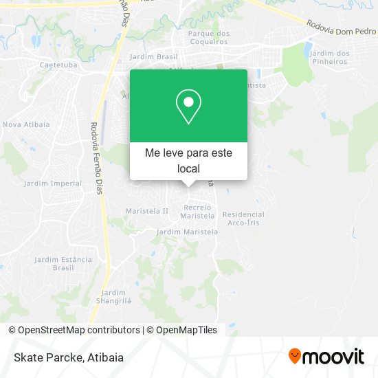 Skate Parcke mapa