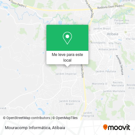 Mouracomp Informática mapa