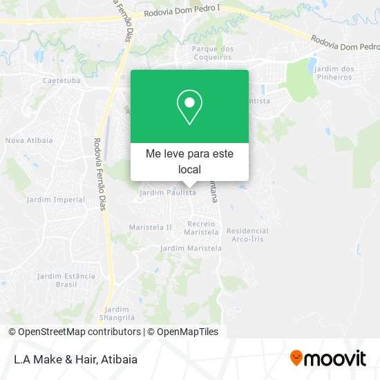 L.A Make & Hair mapa