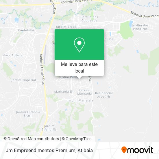Jm Empreendimentos Premium mapa