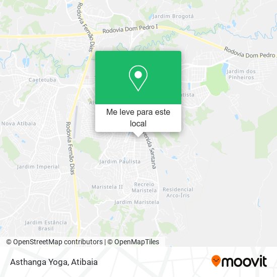 Asthanga Yoga mapa