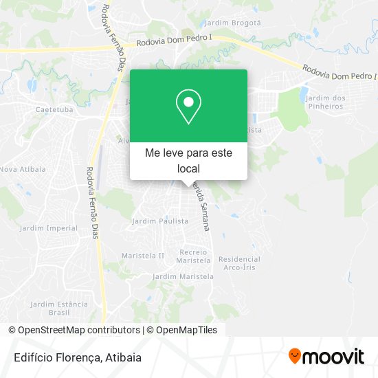 Edifício Florença mapa
