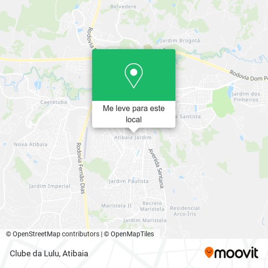 Clube da Lulu mapa