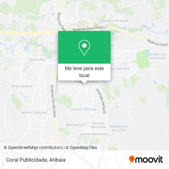 Coral Publicidade mapa