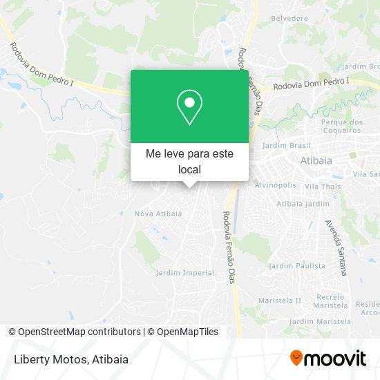 Liberty Motos mapa