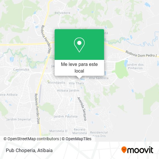Pub Choperia mapa