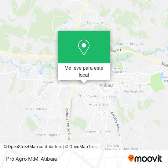 Pró Agro M.M mapa