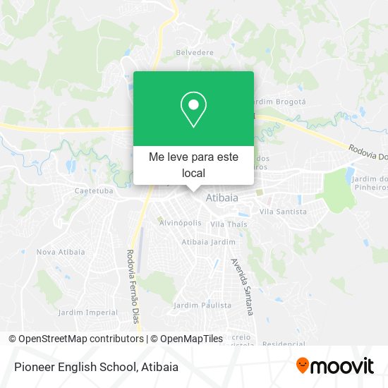 Pioneer English School mapa