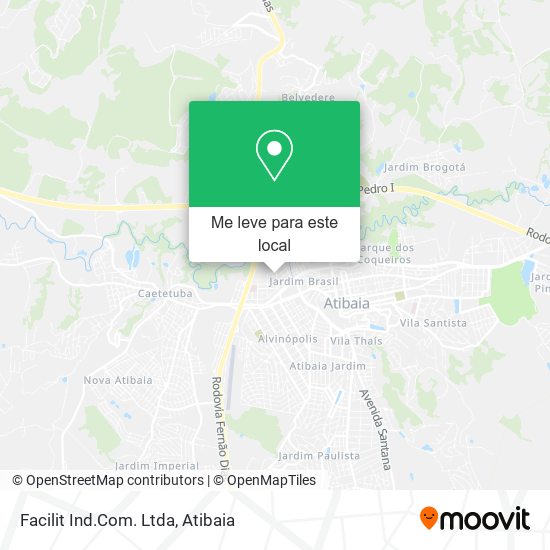 Facilit Ind.Com. Ltda mapa