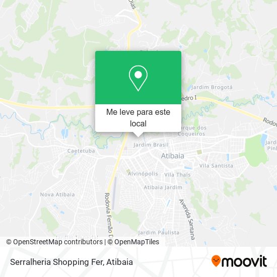 Serralheria Shopping Fer mapa