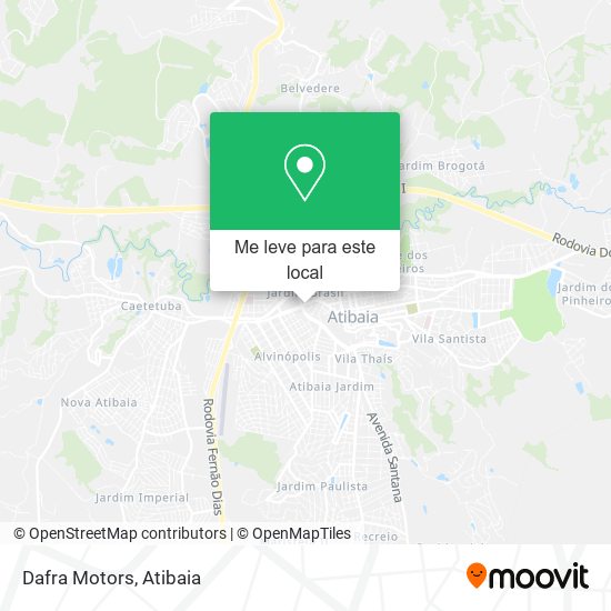 Dafra Motors mapa